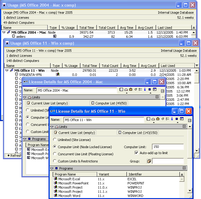 software asset management (SAM) with K2 KeyAuditor KeyServer