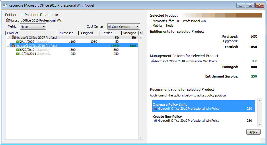 software purchase configuration with K2 KeyAuditor KeyServer